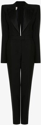 All-In-One Tailored Suit In Black