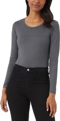 Women's Scoop-Neck Long-Sleeve Bodysuit