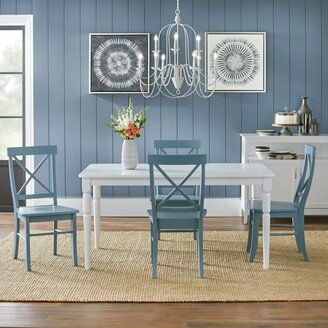 Simple Living 5-piece Albury Cross Back Dining Set