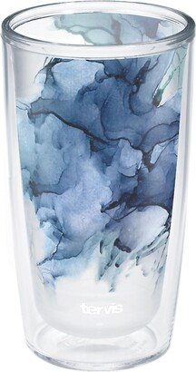 Tervis Inkreel - Crystal Nature Collection Made in Usa Double Walled Insulated Tumbler Travel Cup Keeps Drinks Cold & Hot, 16oz, Windswept - Open Misc