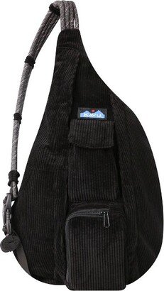 Rope Cord Bag Sling Crobody Corduroy Backpack - Shadow