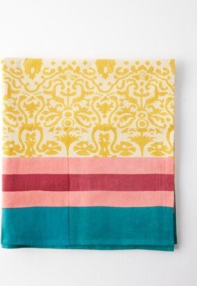 Damask Printed 180cm X 180cm Cotton Tablecloth