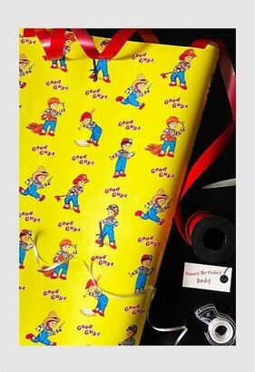 Trick Or Treat Studios Child's Play Chucky Good Guys Wrapping Paper