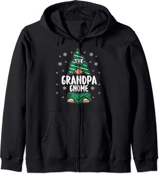 Christmas Gnome Family Pajamas By Trendoftee Christmas Grandpa Gnome Matching Family Group Christmas 2023 Zip Hoodie