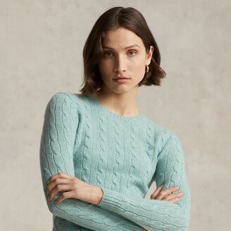 Cable-Knit Wool-Cashmere Sweater