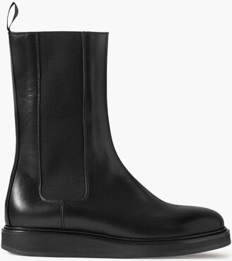 18 leather Chelsea boots