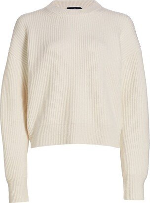 Cornwall Rib-Knit Cashmere Sweater