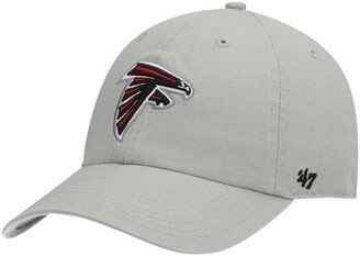 Men's Gray Atlanta Falcons Clean Up Adjustable Hat