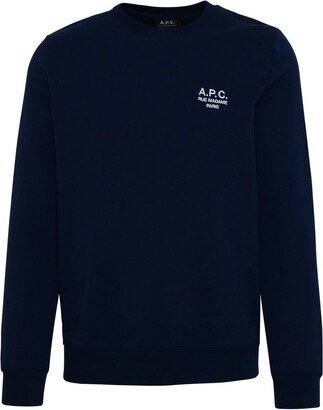 Logo Embroidered Crewneck Sweatshirt-AS