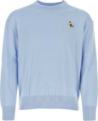 Crewneck Long-Sleeved Sweatshirt-AA