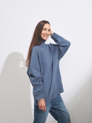 Responsible-cashmere Blend Roll-neck Sweater