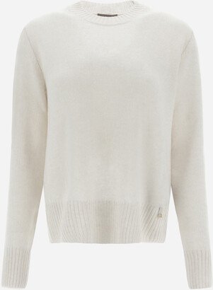 Resort Sweater In Cloud Cashmere-AA