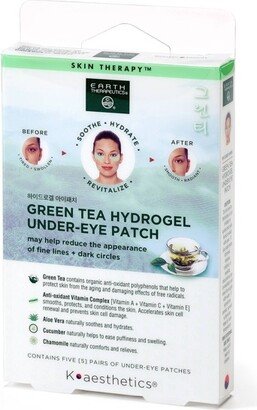 Green Tea Hydrogel Under Eye Patches Facial Treatment - 5ct