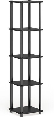 Porch & Den St. Marks 5-tier Corner Square Display Shelf