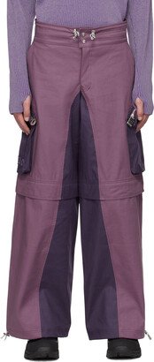 Charlie Constantinou SSENSE Exclusive Purple 66°North Edition Cargo Pants