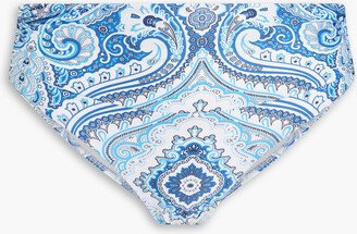 Bel Air paisley-print mid-rise bikini briefs