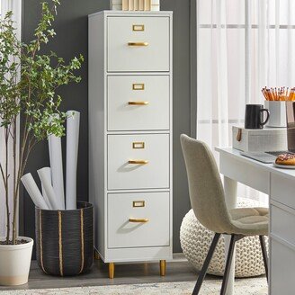 Carson Carrington Erfjord 4-Drawer Filing Cabinet