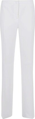 High-Waist Straight-Leg Trousers-AW