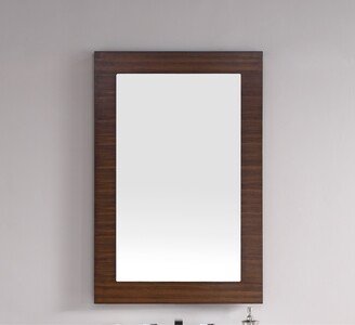 James Martin Vanities Metropolitan 30 Mirror, American Walnut