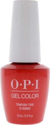 GelColor Gel Lacquer - T89 Tempura-Ture is Rising by for Women - 0.5 oz Nail Polish