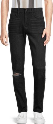 Ace Skinny High Rise Distressed Jeans