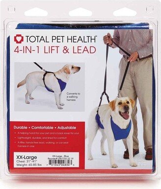 Total Pet Health Lift and Lead 4 in 1 M Blue