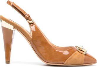 ESSERE Slingback Leather Pumps