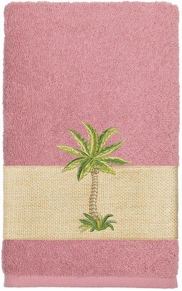 Colton Embellished Hand Towel - Tea Rose