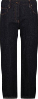 Straight-Leg Jeans-BO