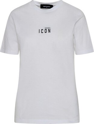 White Cotton T-Shirt-AC