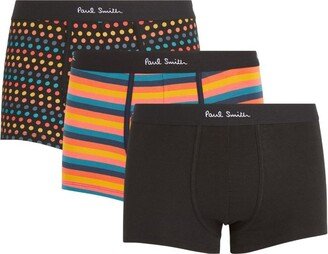 Organic Cotton Stretch Boxer Shorts (Pack Of 3)