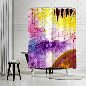 71 x 74 Shower Curtain, Believe by Destiny Womack