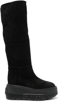 Nexus folded platform boots