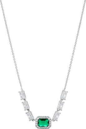 Crystal Frontal Choker Necklace, 13
