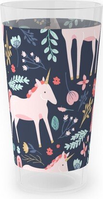 Outdoor Pint Glasses: Unicorn Fields Outdoor Pint Glass, Multicolor