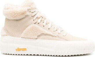 Bravo faux-shearling sneakers