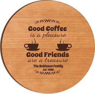 Lazy Susan | Turntable Stand Kitchen Table Centerpiece Modern Laser Engraved Wood Home Décor