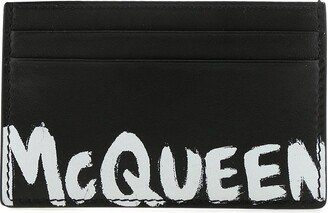 Graffiti Logo Printed Cardholder