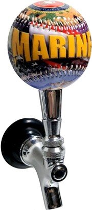 United States Marines Baseball Beer Tap Handle