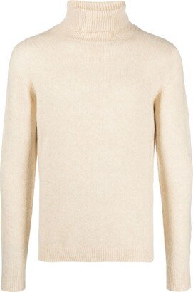 Fine-Knit Roll-Neck Jumper-AR