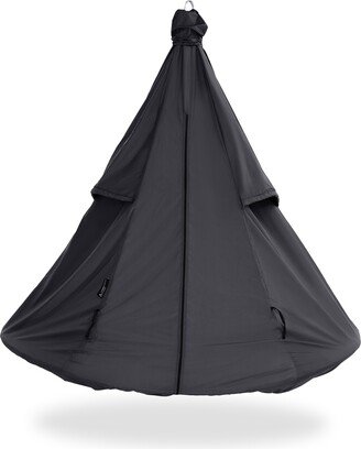 Hangout Pod Waterproof Protective Weather Cover, Rain Fly / for Hangout Pod Hammock Bed, Black