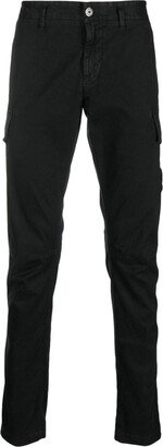 Compass-motif straight-leg trousers-AA