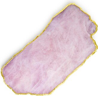 Gauri Kohli Dazzle Rose Quartz Cheese Board