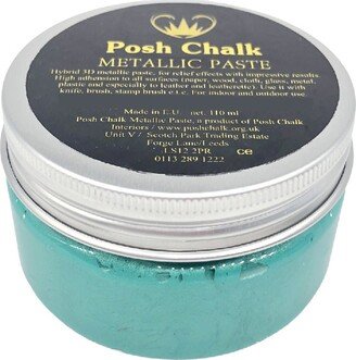 Green Fhthalo Posh Chalk Metallic Paste, 110 Ml