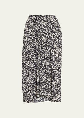 Eolia Floral Midi Skirt