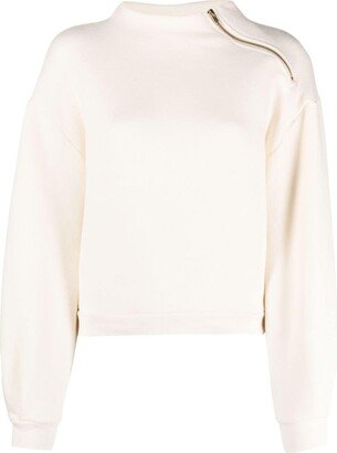 Ricardo side-zip sweatshirt