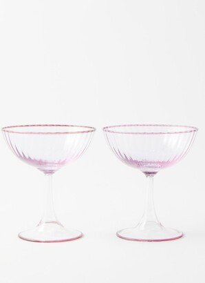 Aquazzura Casa Set Of Two Champagne Glasses-AA