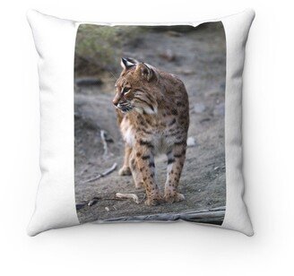 Bobcat Pillow - Throw Custom Cover Gift Idea Room Decor