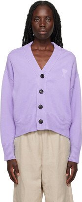 SSENSE Exclusive Purple Ami de Cœur Cardigan