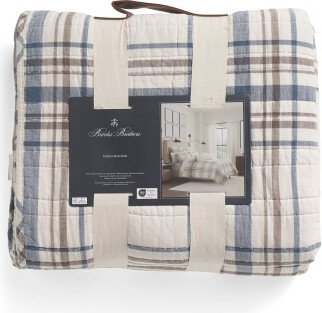 TJMAXX Plaid Quilt